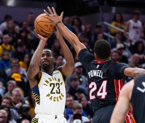 内姆布哈德29+6+9希罗21+7 步行者大胜热火迎2连胜