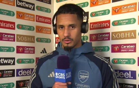 阿森纳晋级背后：萨利巴畅谈联赛杯征程与热门球员展望