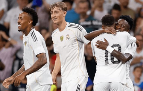 西甲：皇家社会表现不理想，皇马近期状态非常出色